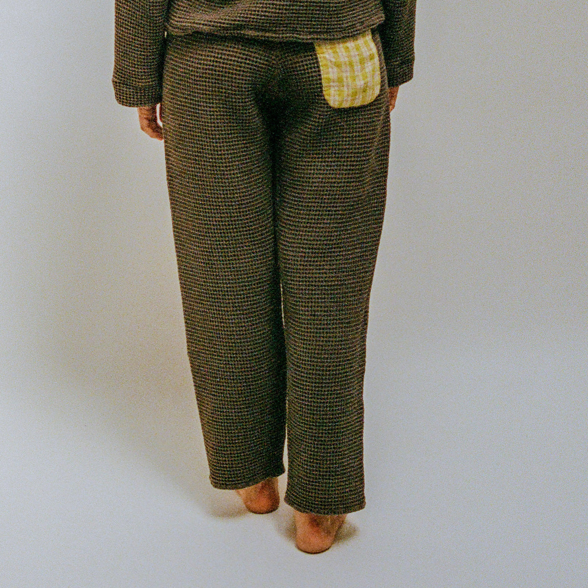 Waffle Cotton Pyjama Trousers