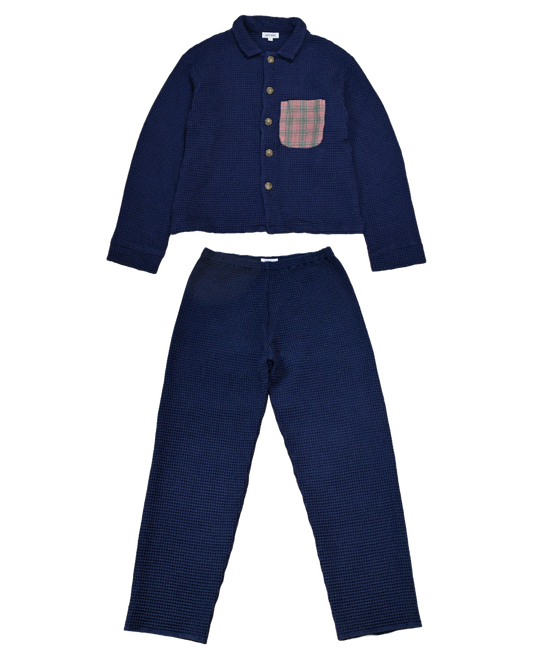 Waffle Cotton Pyjama Set